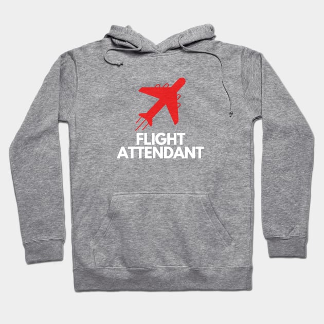 Flight Attendant Hoodie by Jetmike